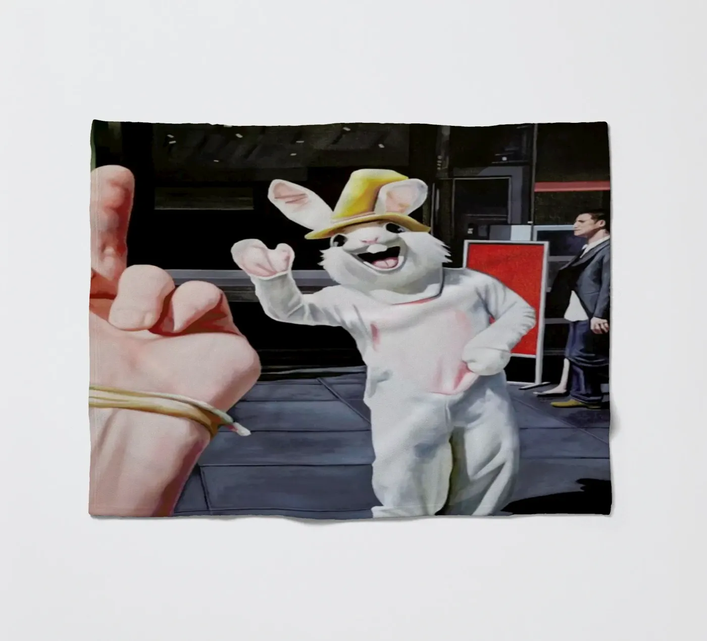Joyeuses Courses Fleecedecke von Jérôme Romain