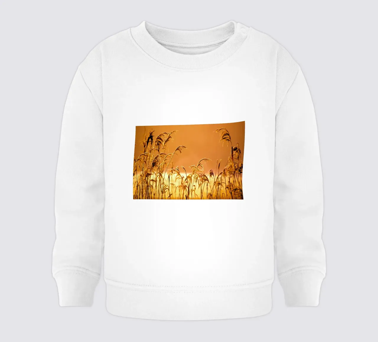 Reeds in the sunset baby sweatshirt by Something for you