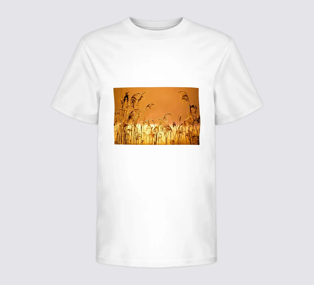 Reeds in the sunset kids t-shirt by Something for you