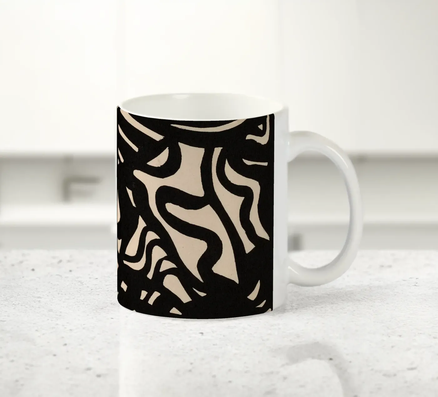 Abstract Composition Keramik Tasse von Apolo Prints