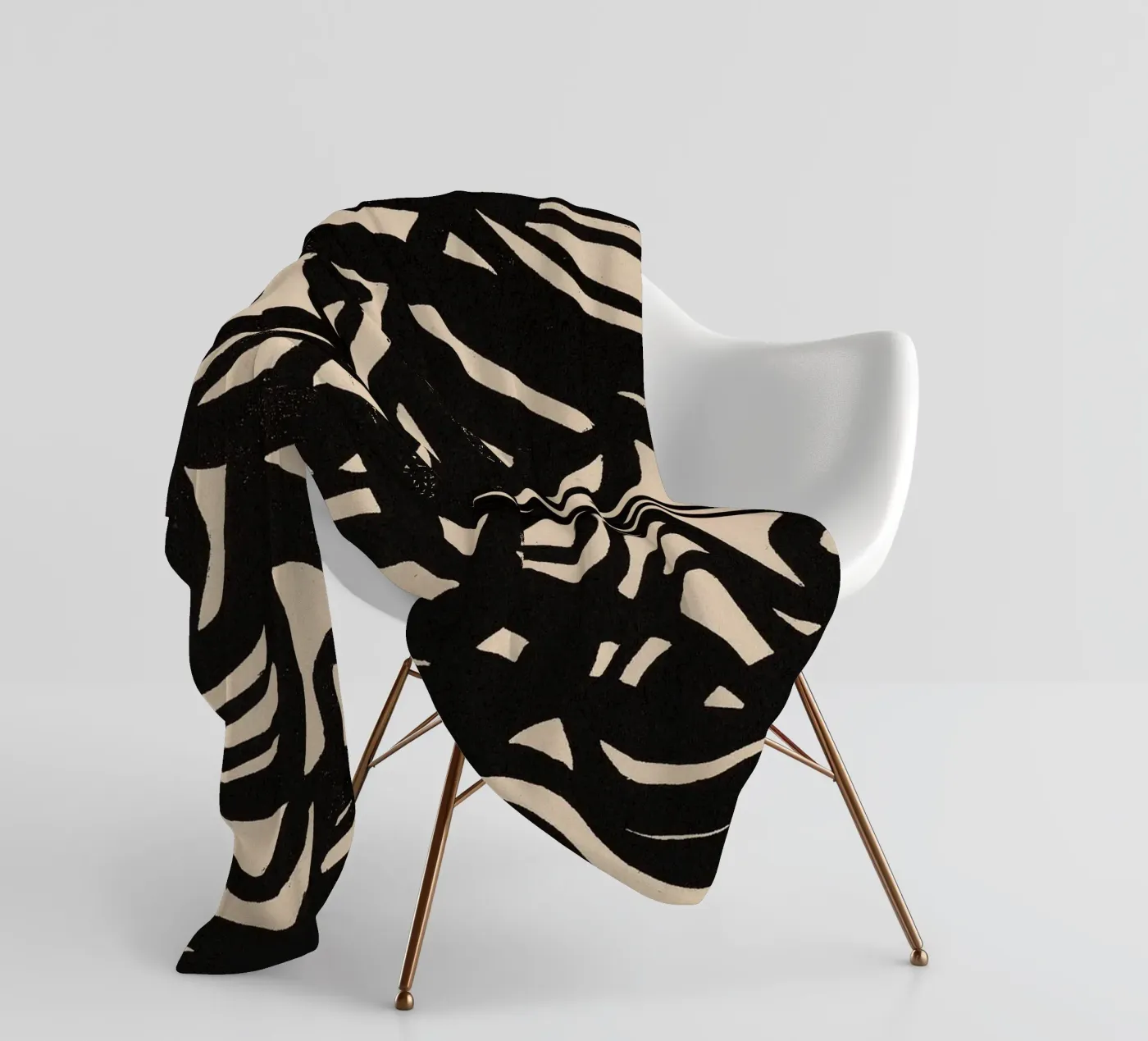 Abstract Composition fleece blanket by Apolo Prints