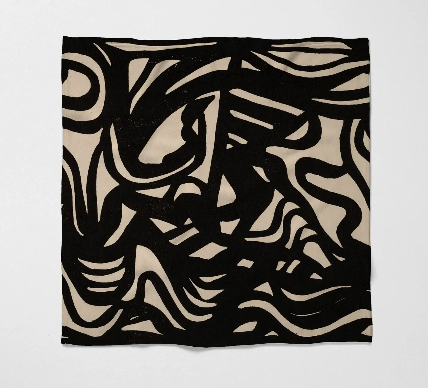 Abstract Composition fleece blanket by Apolo Prints