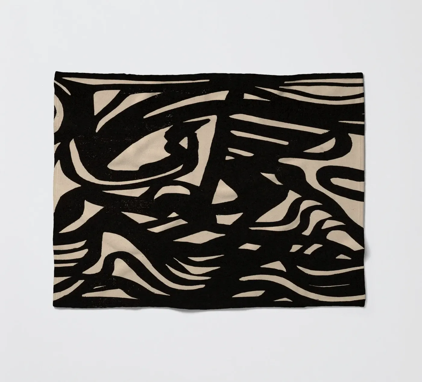 Abstract Composition fleece blanket by Apolo Prints