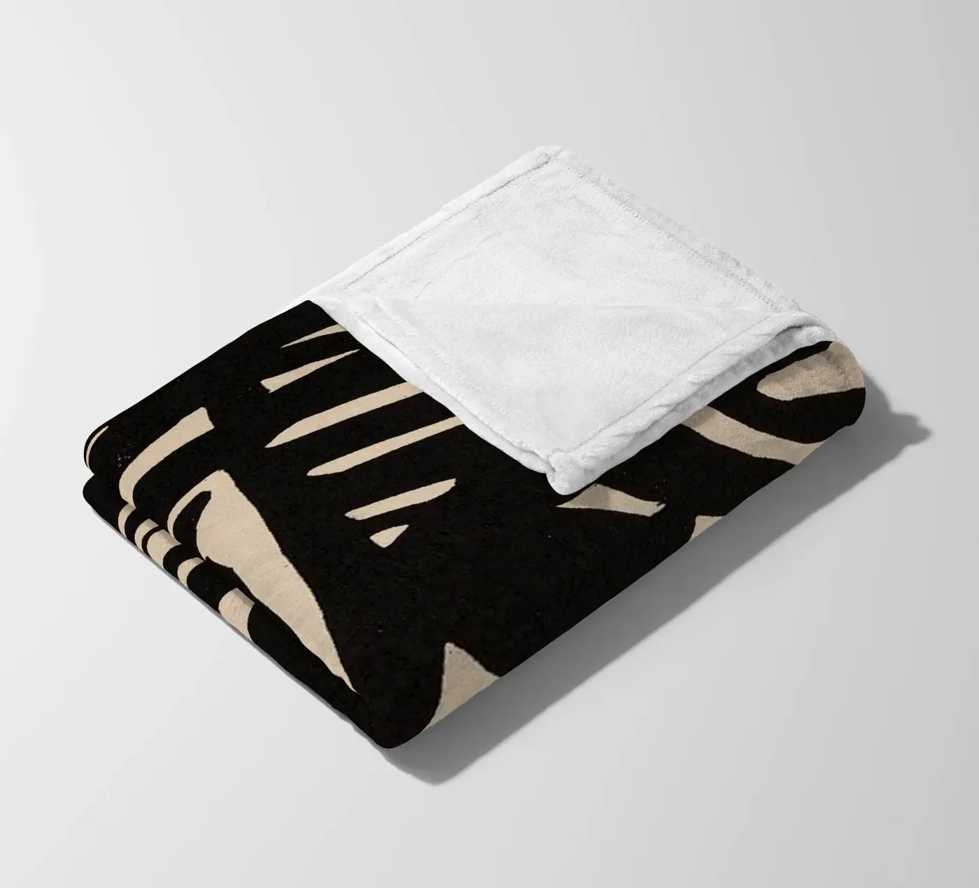 Abstract Composition fleece blanket by Apolo Prints