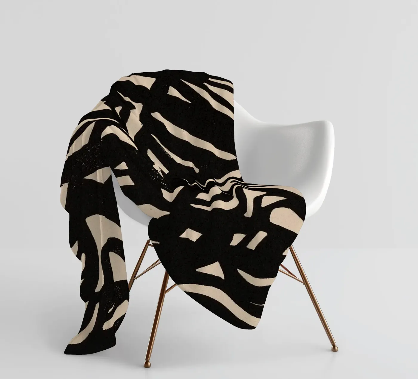 Abstract Composition fleece blanket by Apolo Prints
