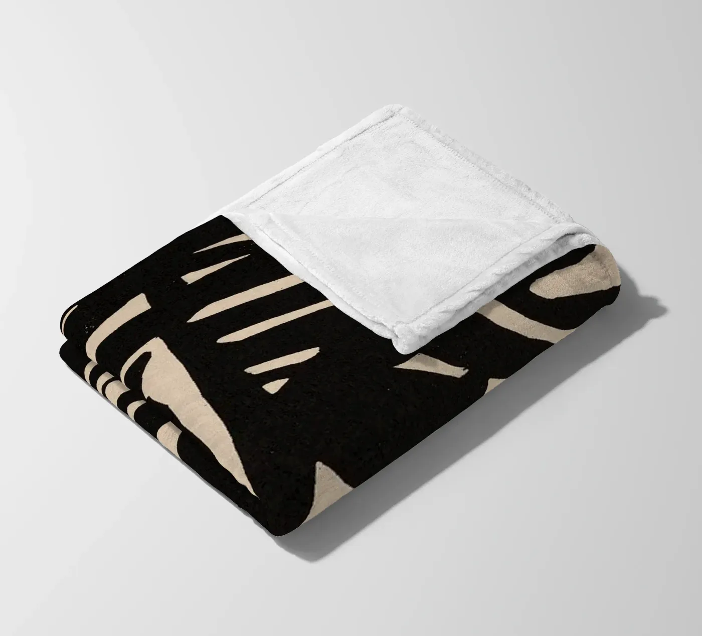 Abstract Composition fleece blanket by Apolo Prints
