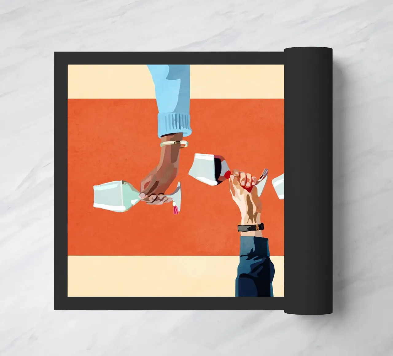 Cheers doormat by cityart