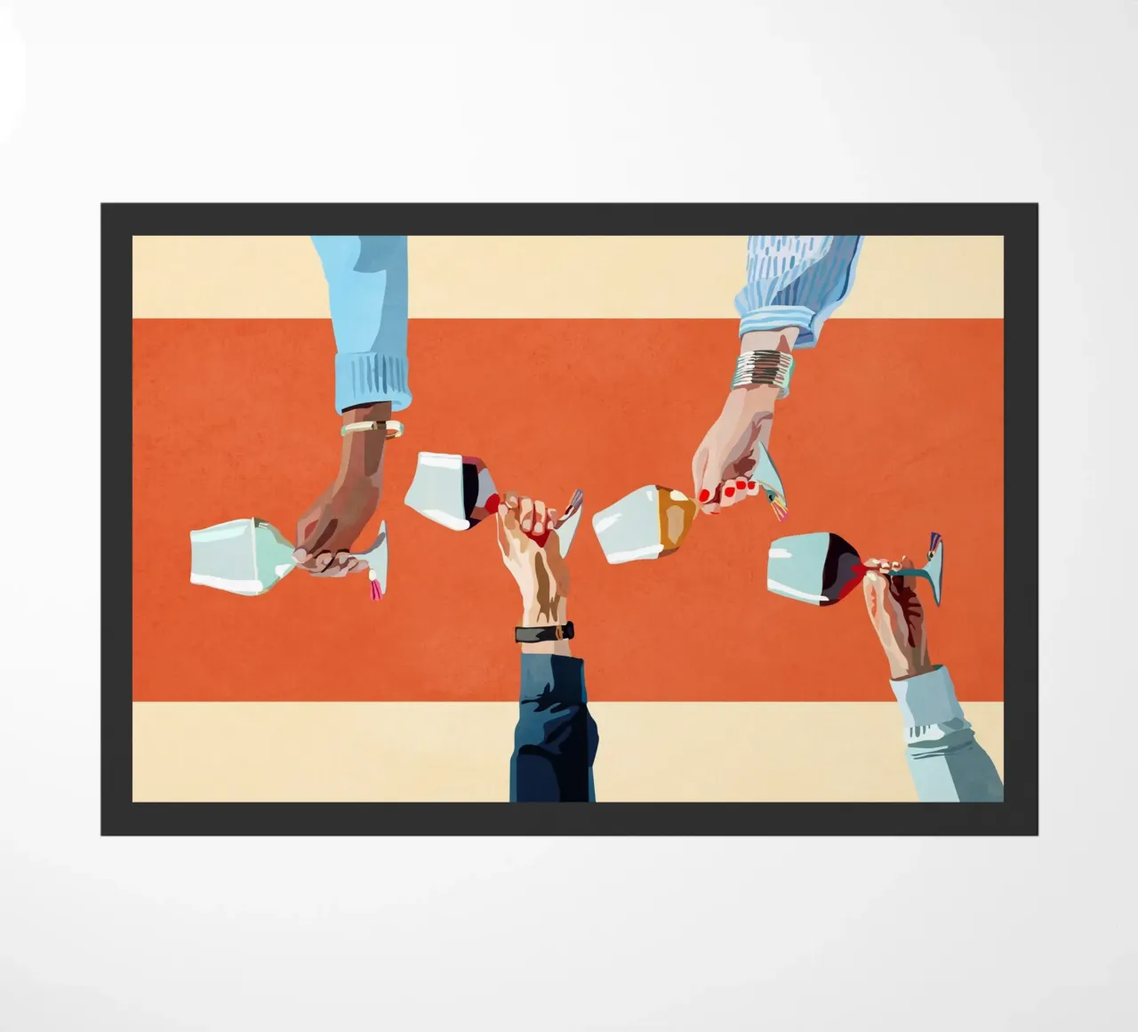 Cheers doormat by cityart