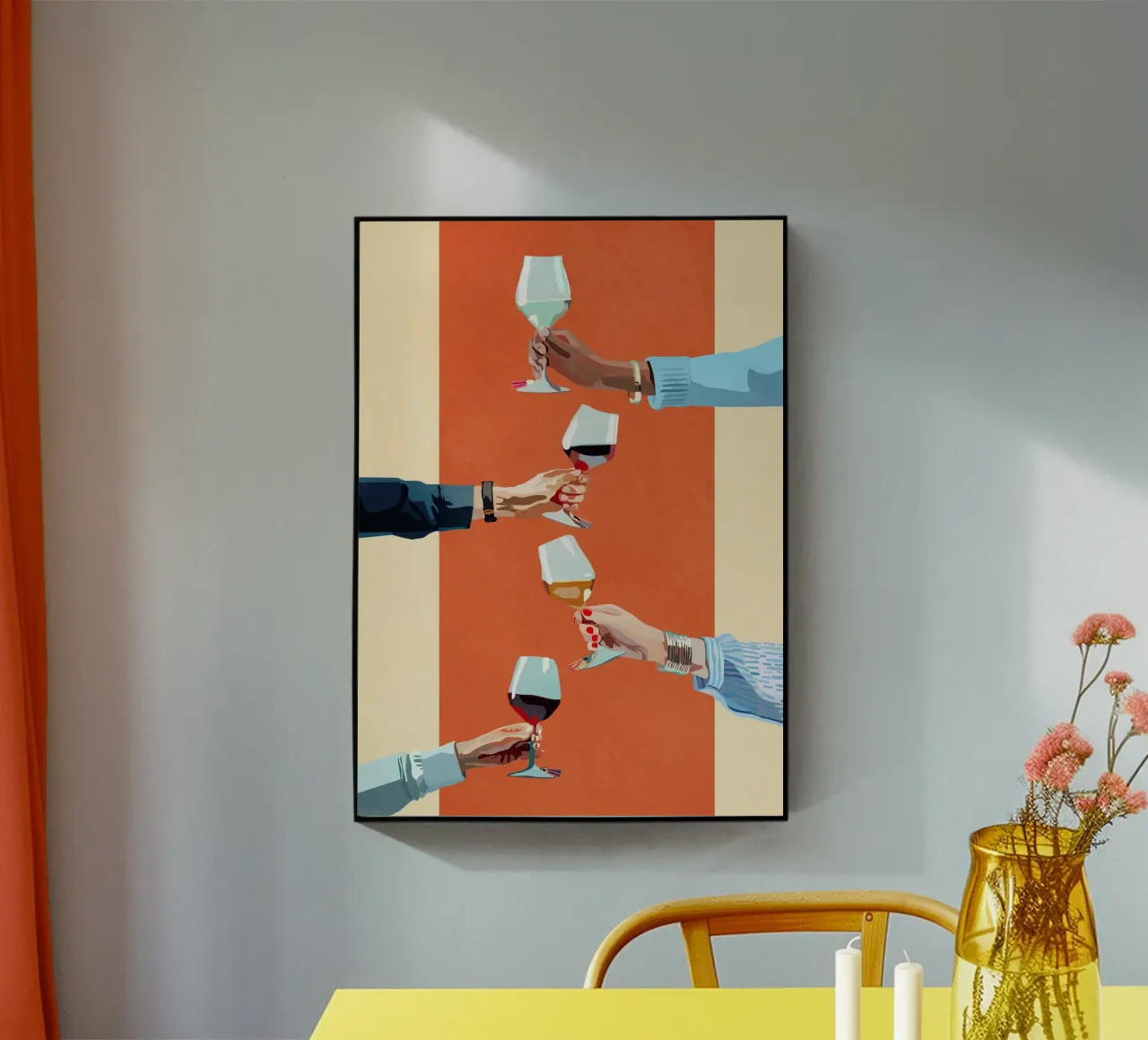 Cheers plexiglass da cityart