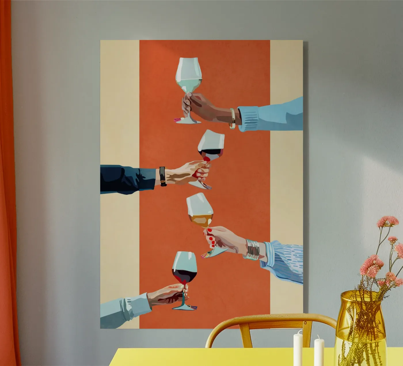Cheers plexiglass da cityart