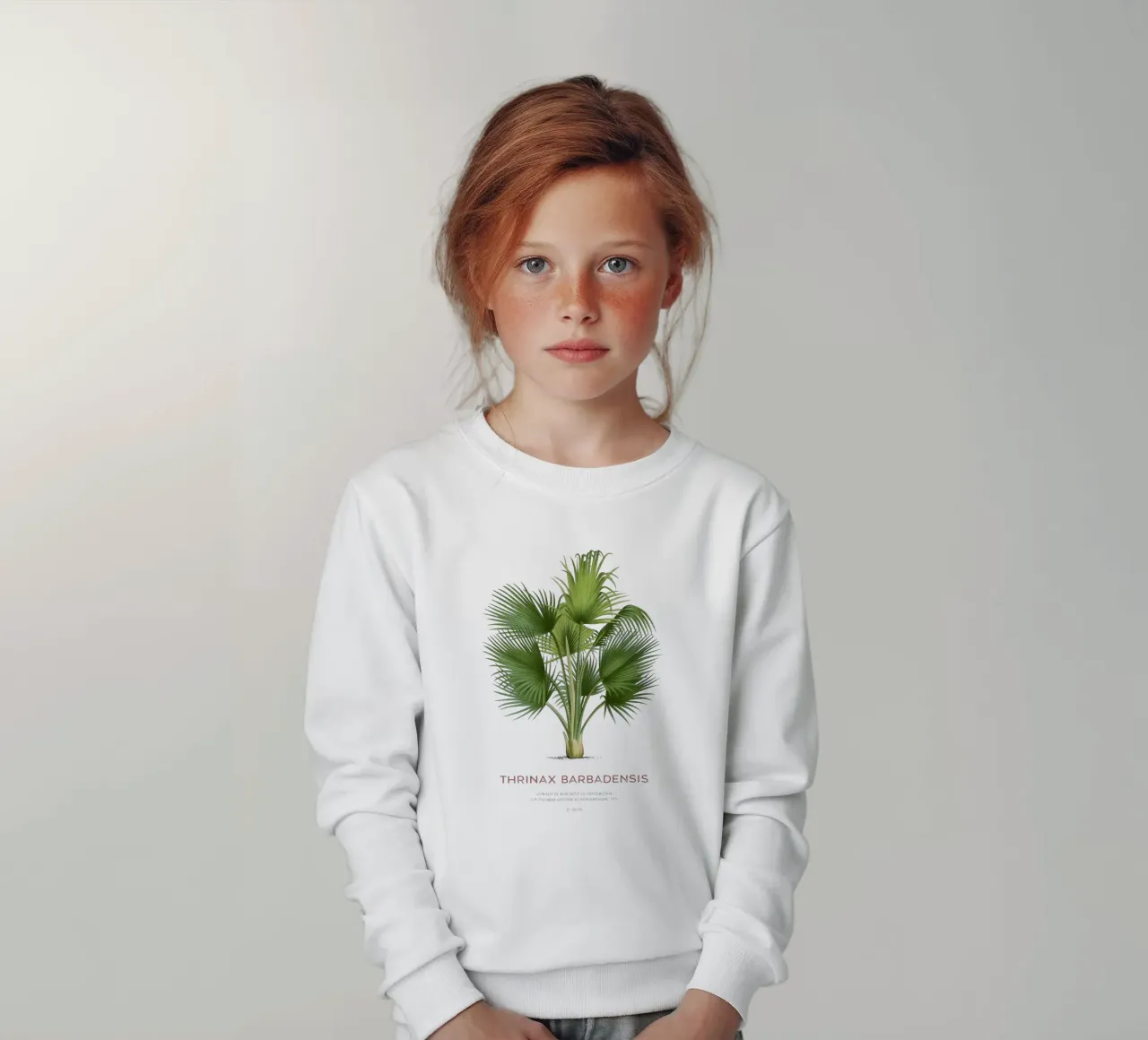 Palma di Latanier balai o Thrinax barbadensis felpa bambino da Vintagrafica