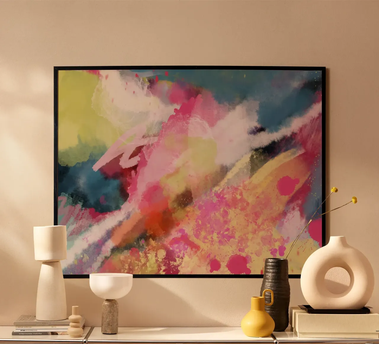 colour explosion poster by Annikamilla