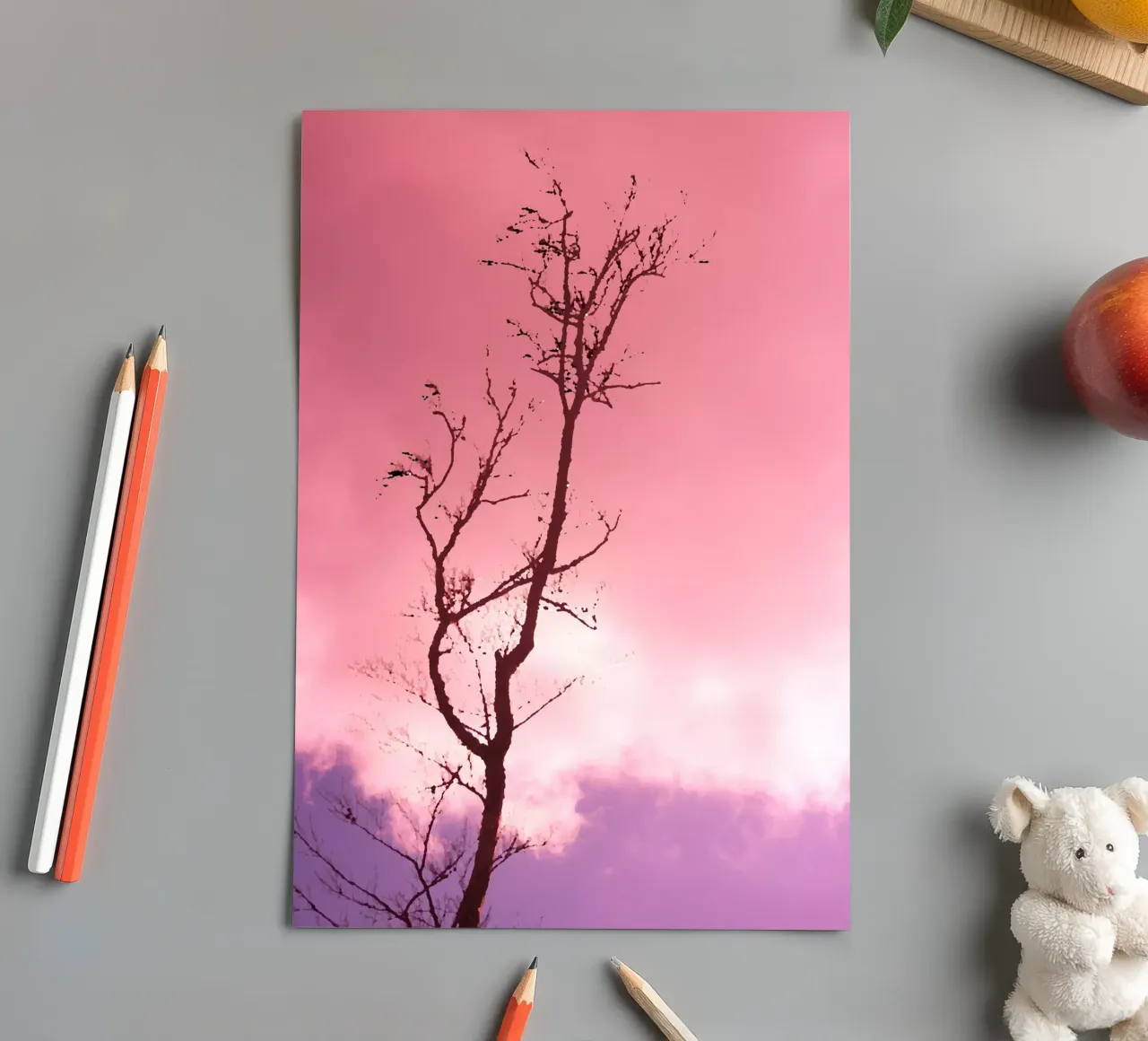 Tree in the sunset sticker sheet by Something for you