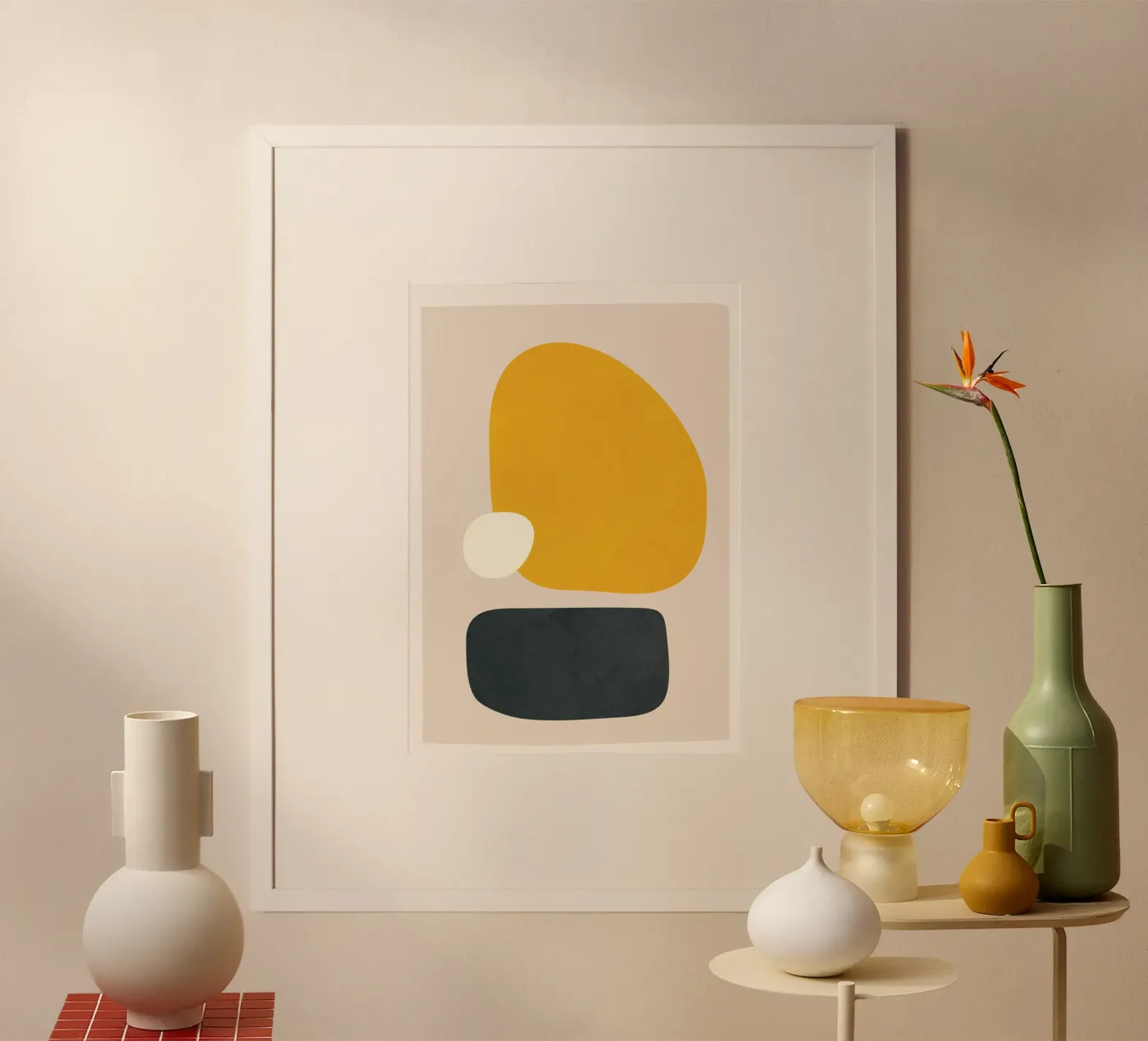 Floating Abstraction 5 poster by cityart