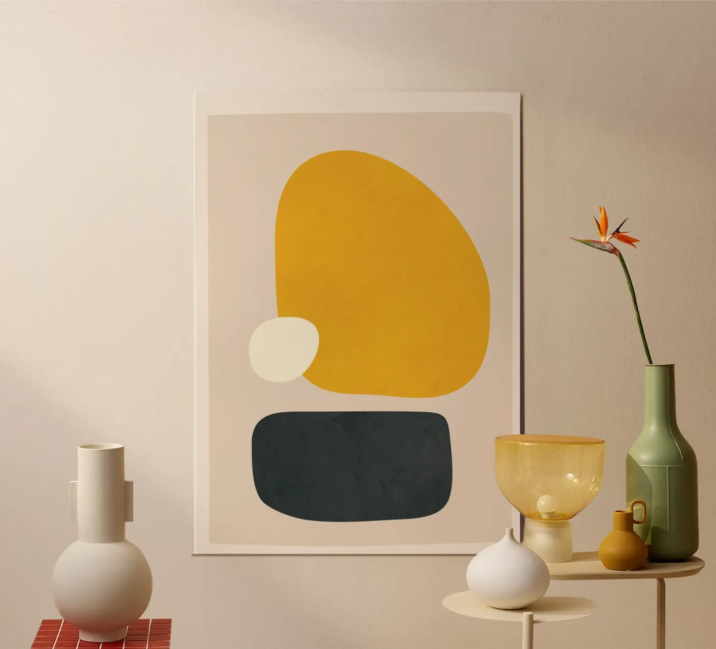 Floating Abstraction 5 poster by cityart