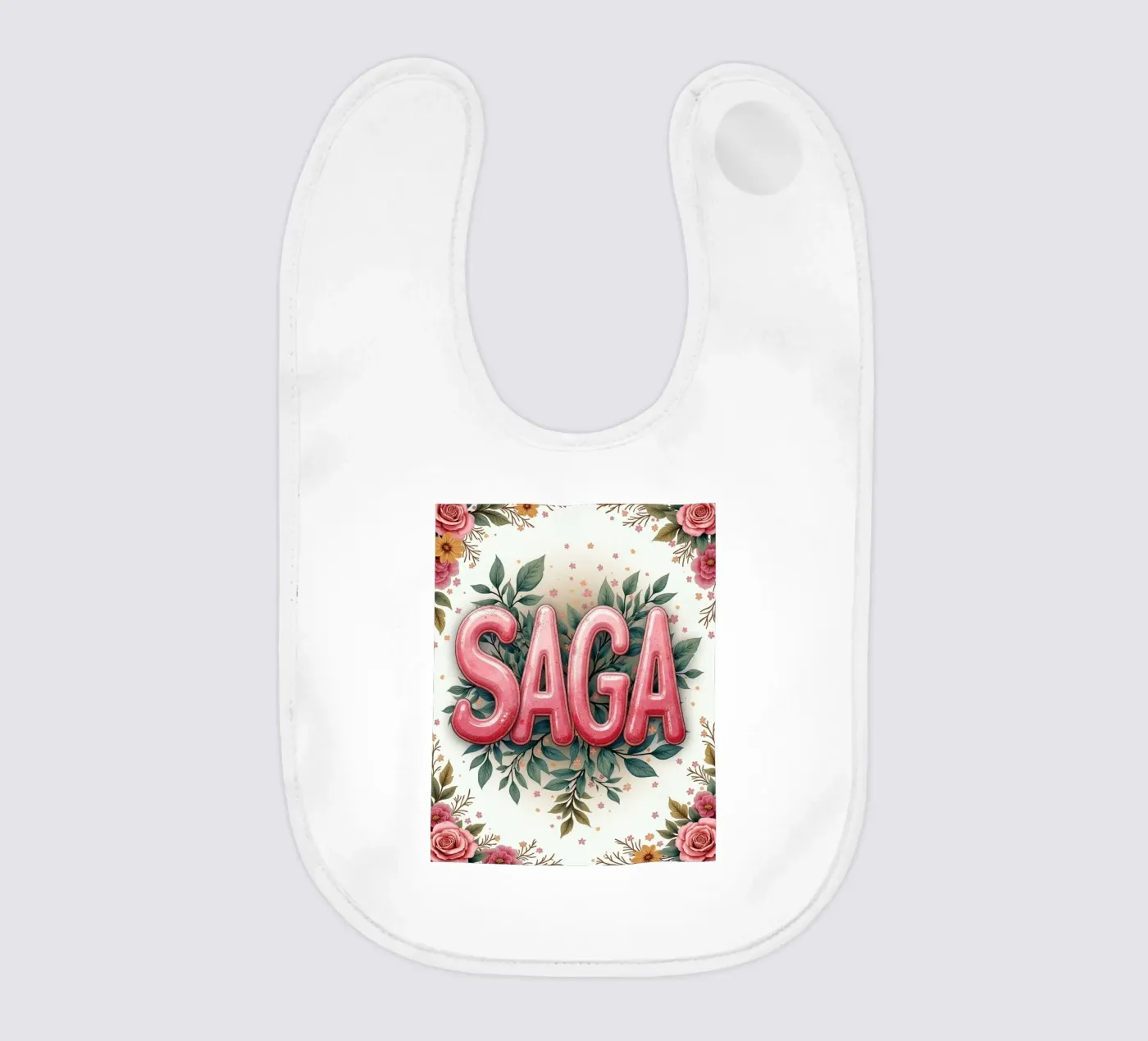 SAGA baby bib by CASTILO Namengalerie