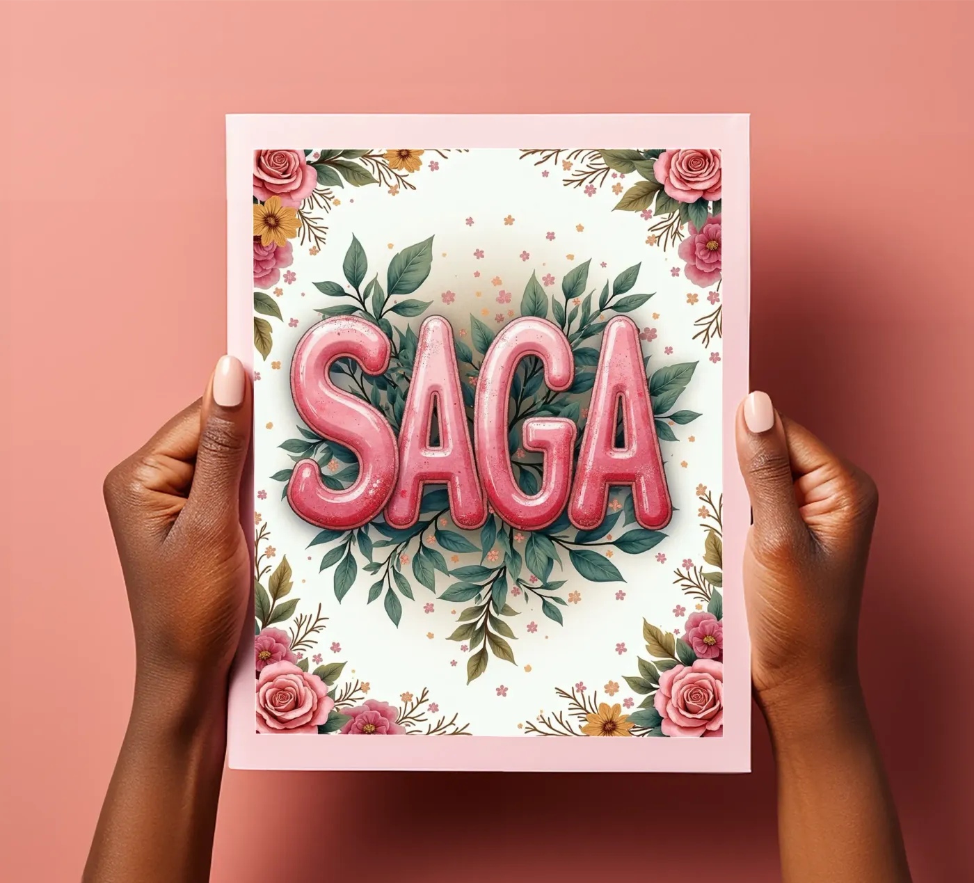 SAGA sticker sheet by CASTILO Namengalerie
