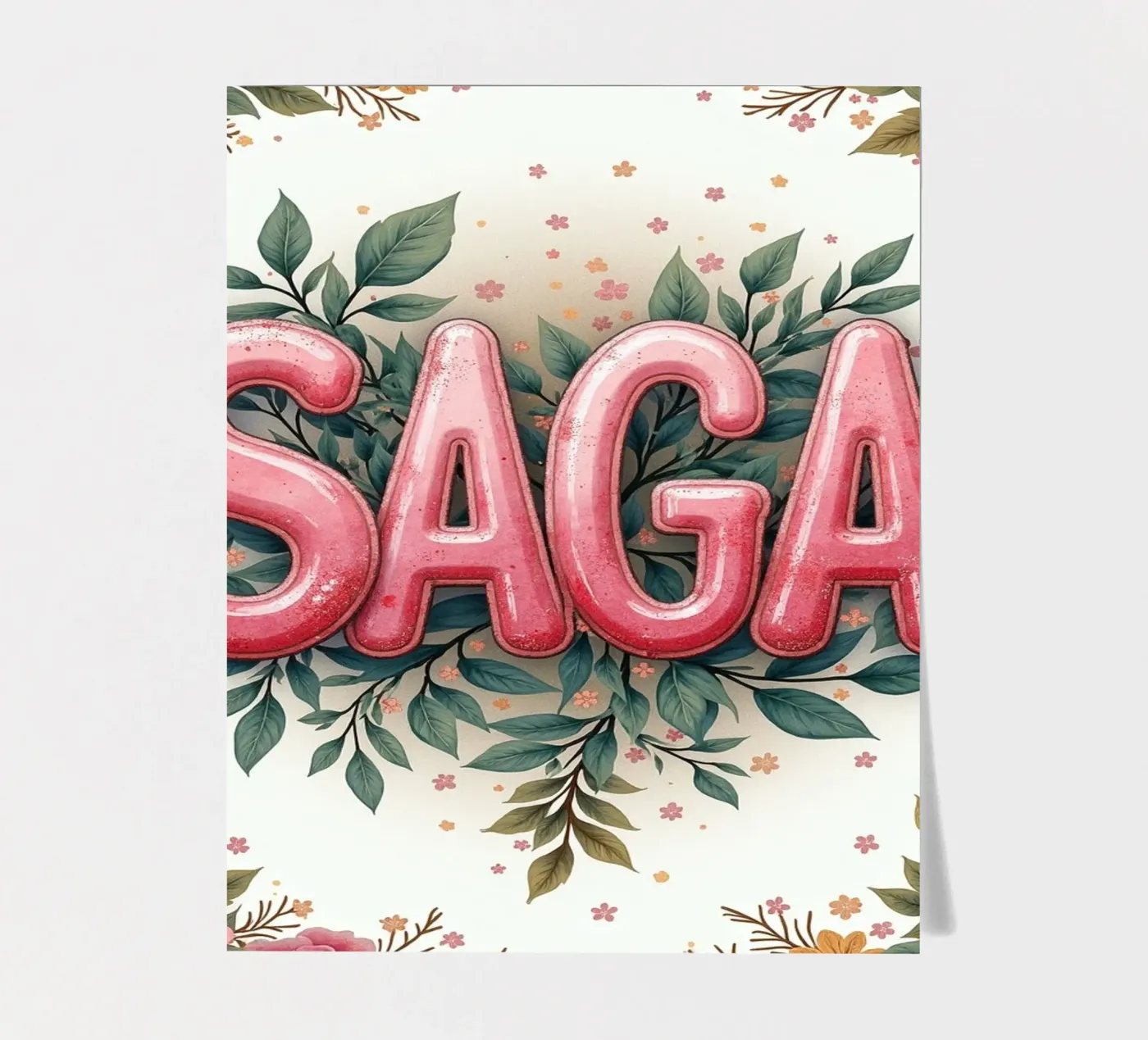 SAGA sticker sheet by CASTILO Namengalerie