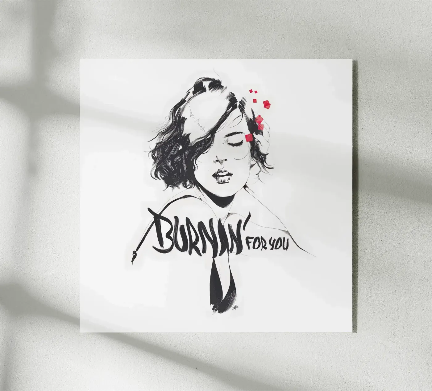 Burnin' For You plexiglass da Manuel Rebollo