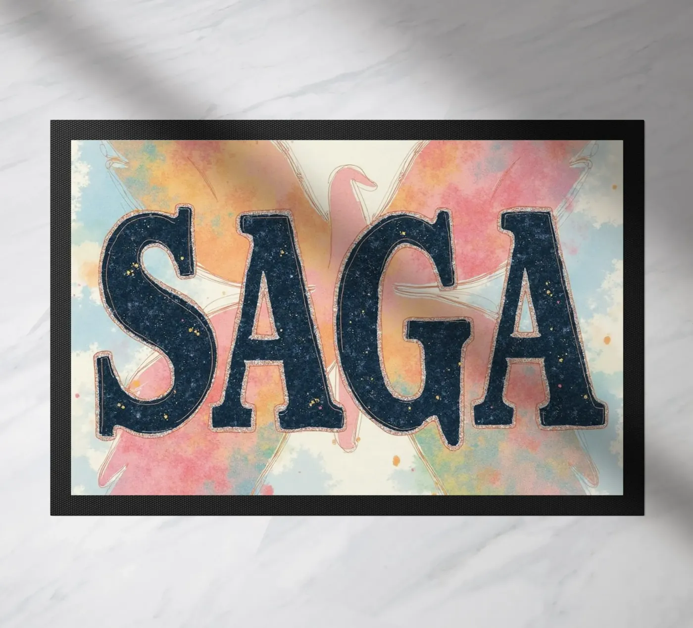 SAGA deurmat van CASTILO Namengalerie