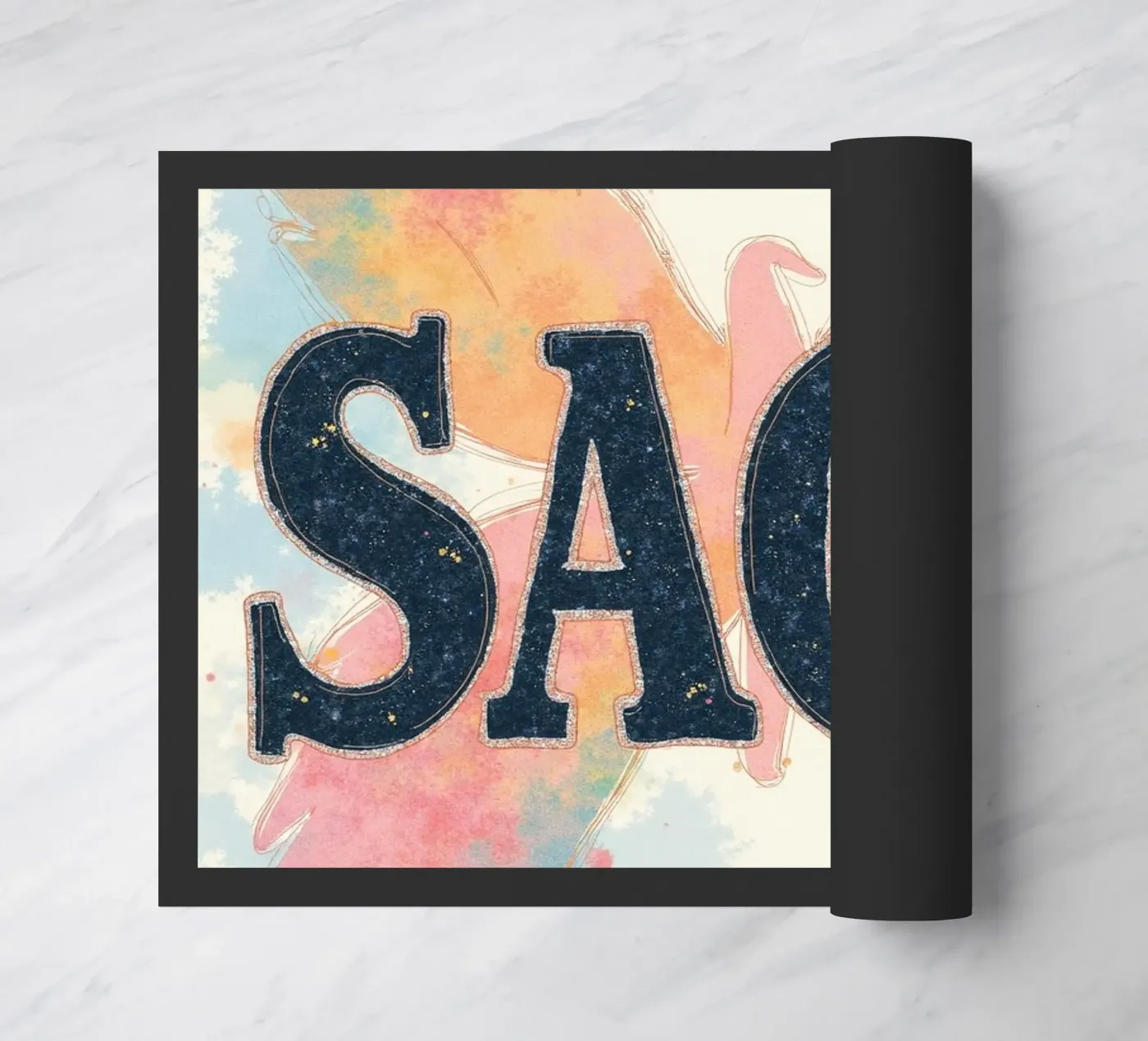 SAGA deurmat van CASTILO Namengalerie