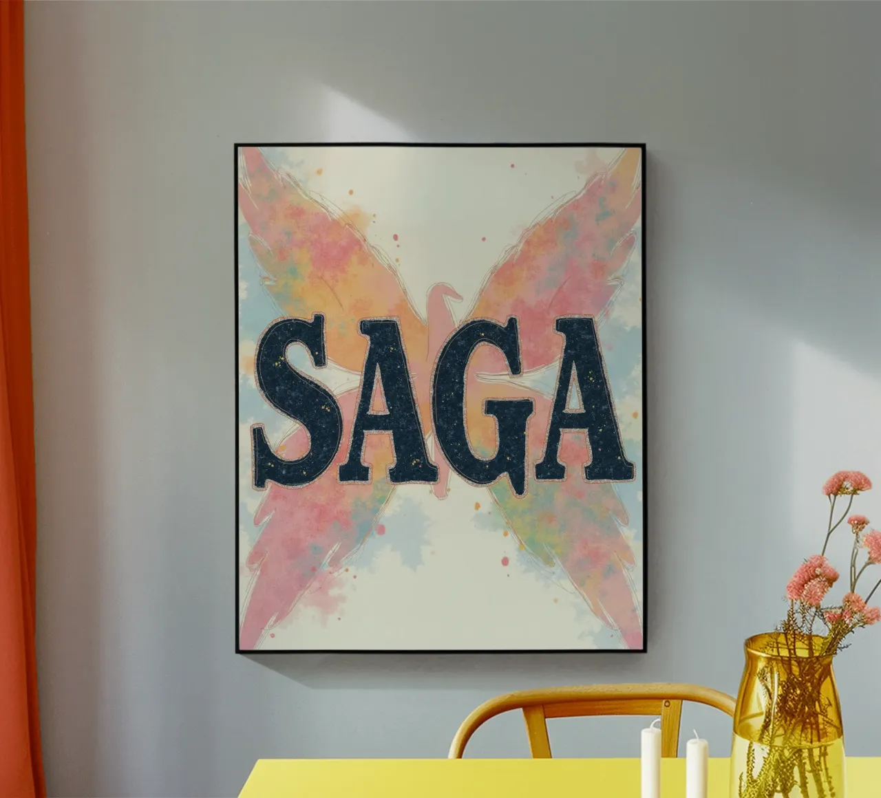 SAGA plexiglass da CASTILO Namengalerie