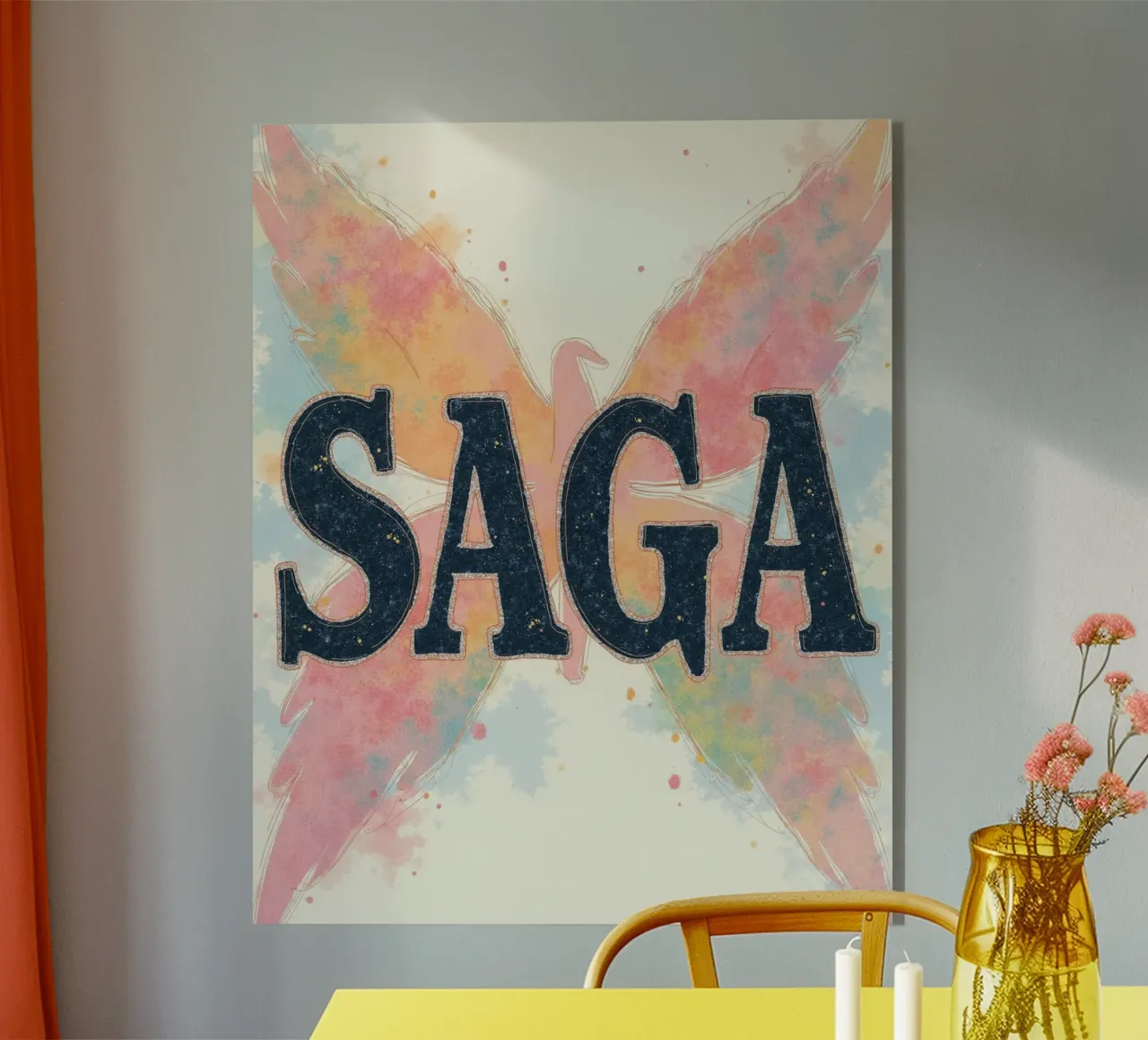 SAGA plexiglass da CASTILO Namengalerie