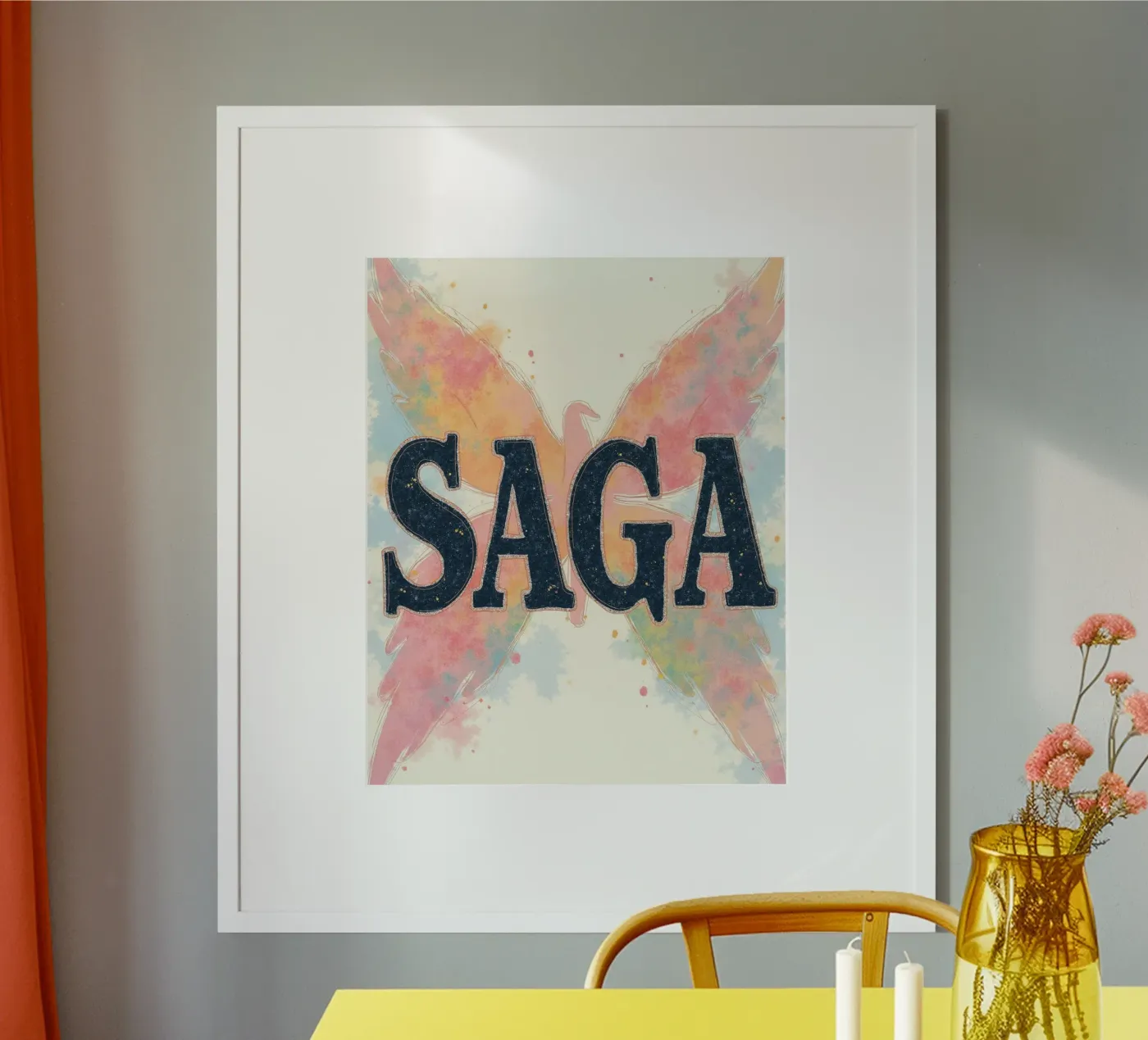 SAGA Poster von CASTILO Namengalerie