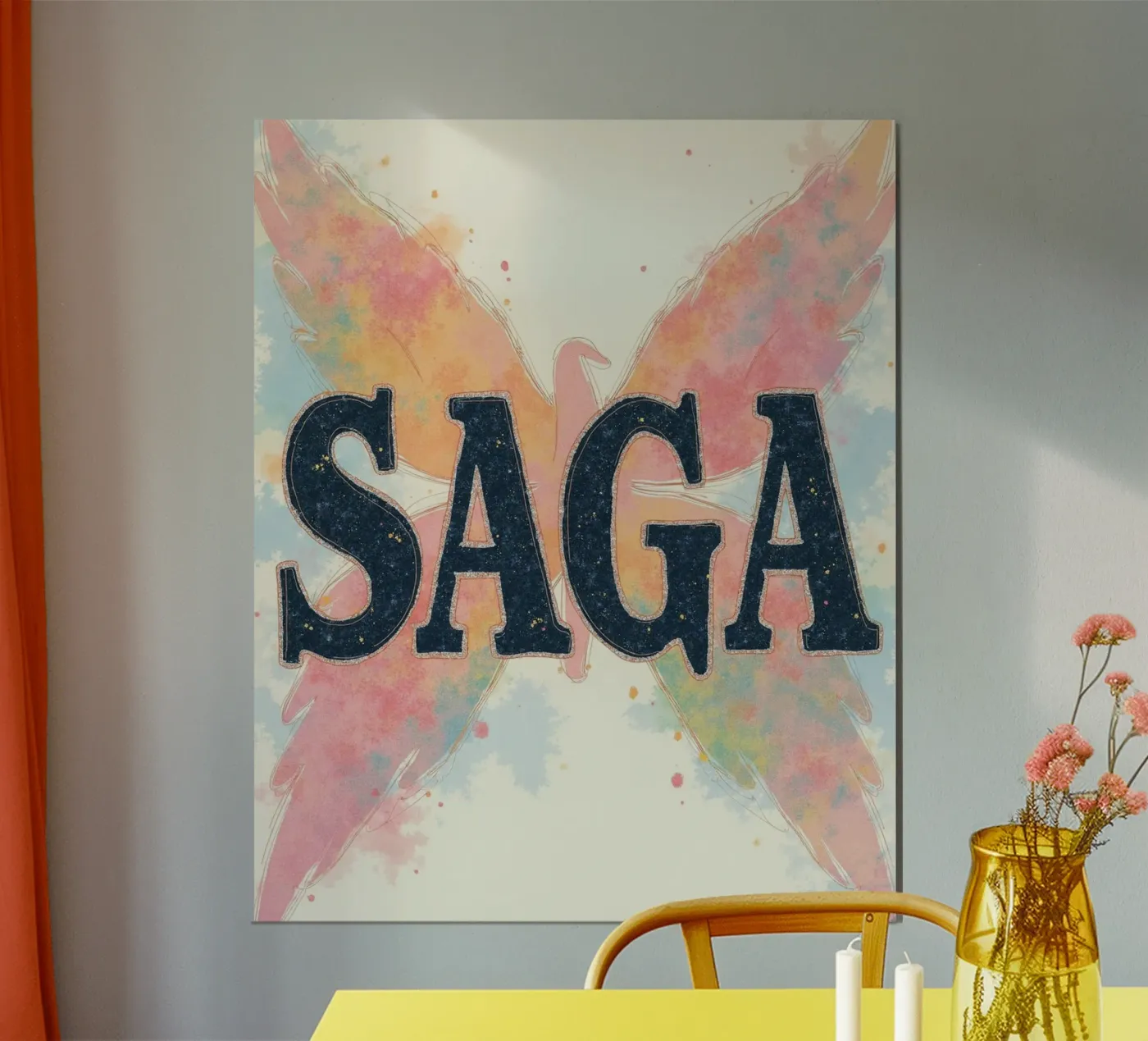 SAGA Poster von CASTILO Namengalerie