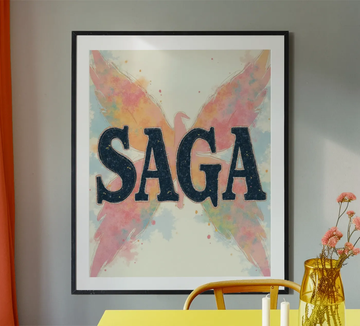 SAGA Poster von CASTILO Namengalerie