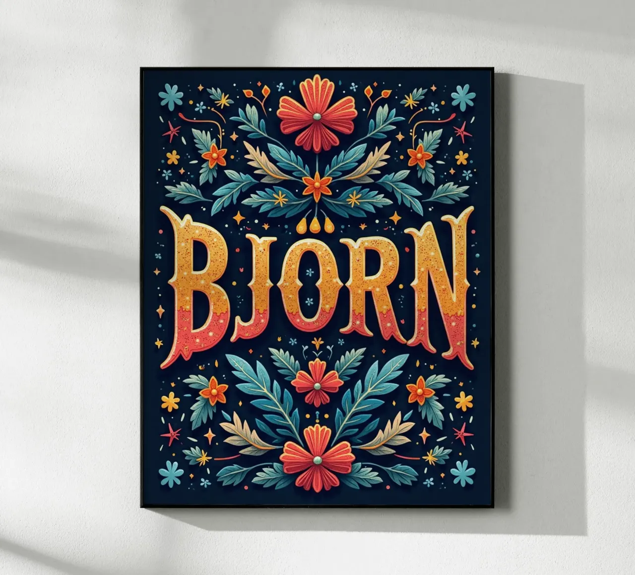 BJÖRN plexiglass da CASTILO Namengalerie