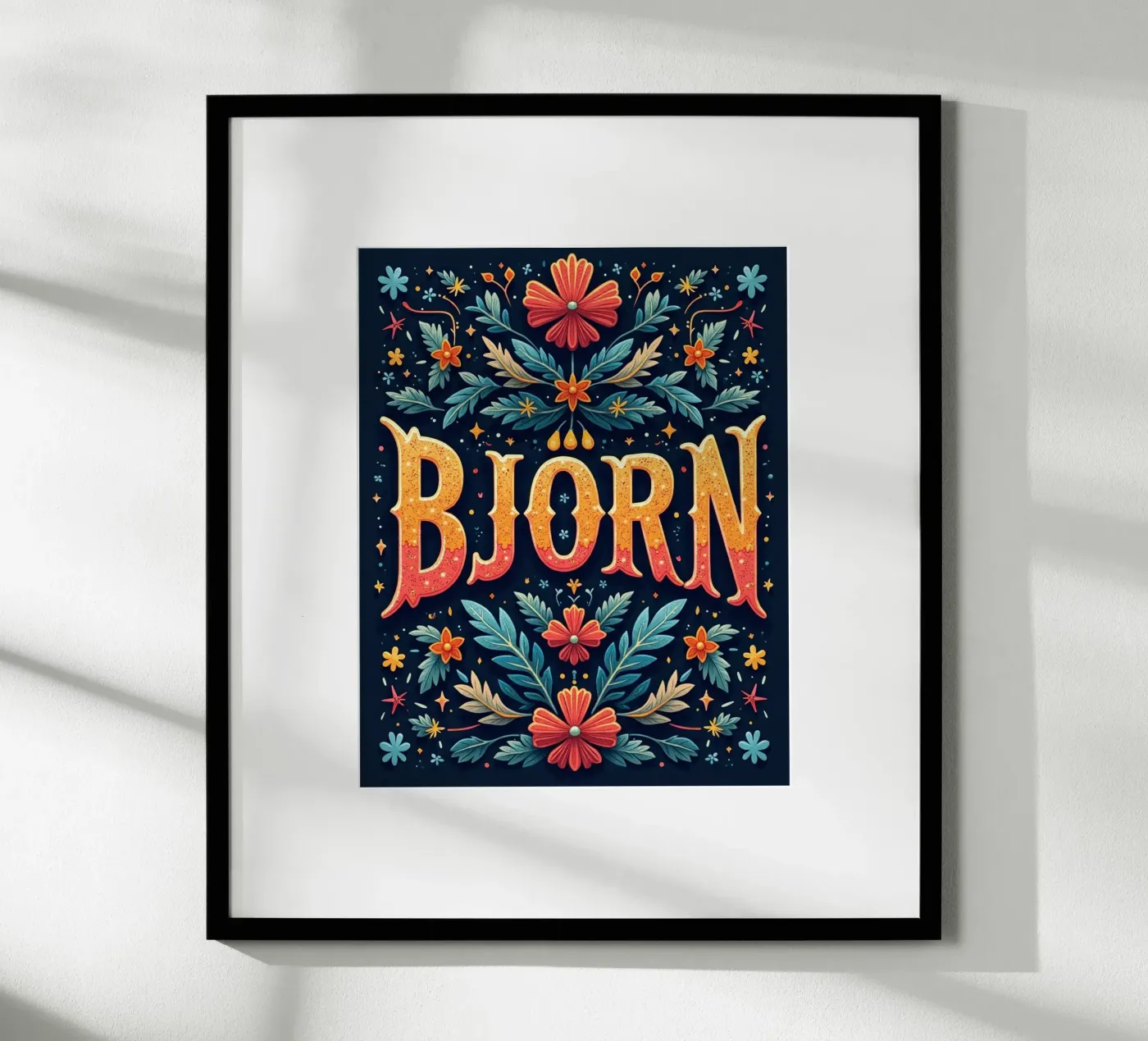 BJÖRN poster da CASTILO Namengalerie