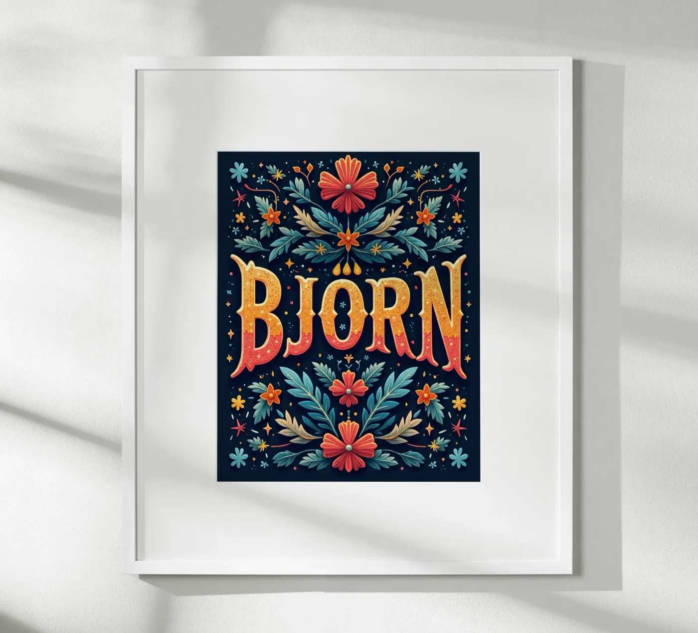 BJÖRN poster da CASTILO Namengalerie