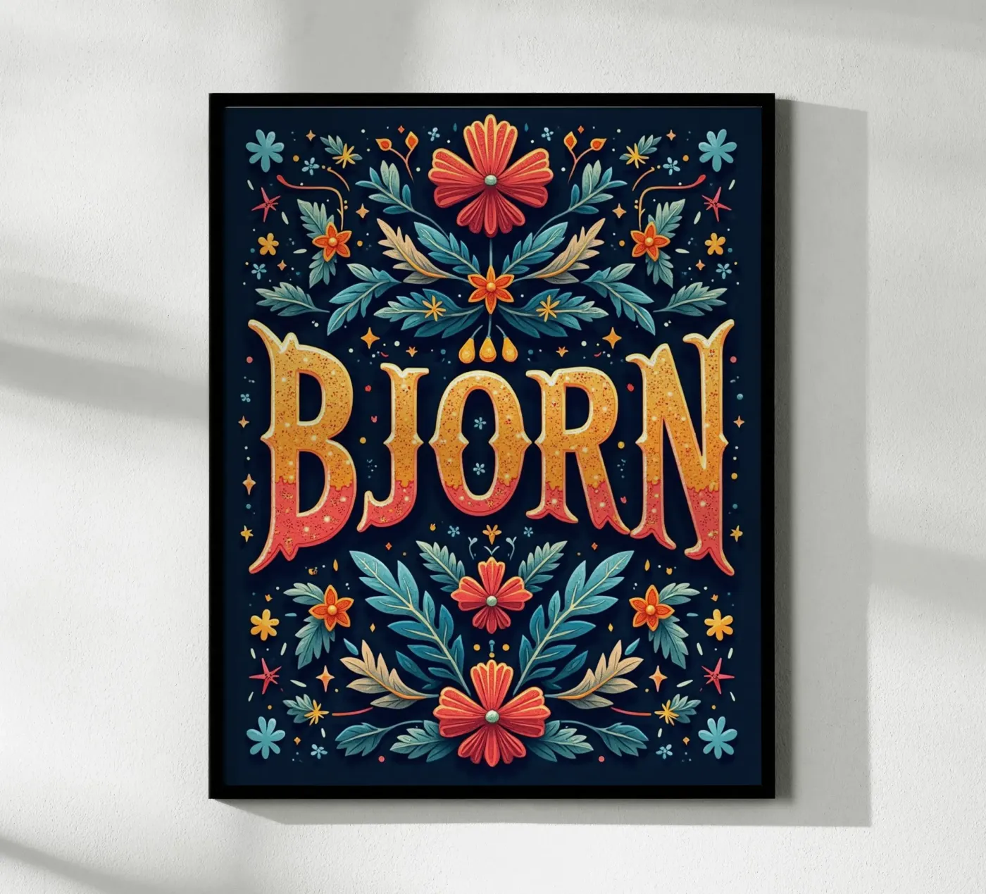 BJÖRN poster da CASTILO Namengalerie