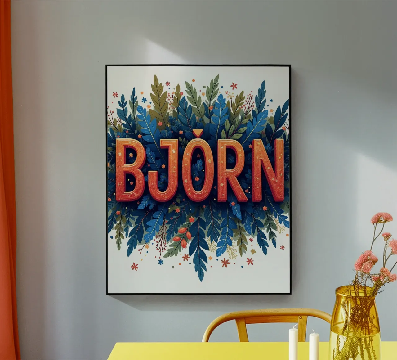 BJÖRN plexiglass da CASTILO Namengalerie