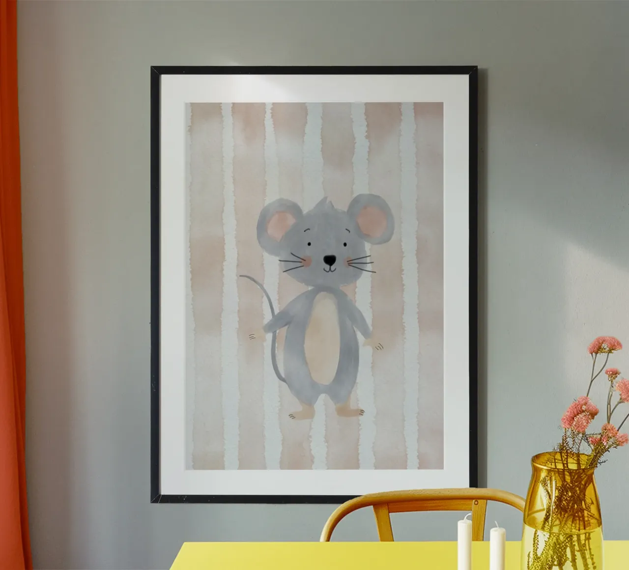 Mouse poster by Marosie