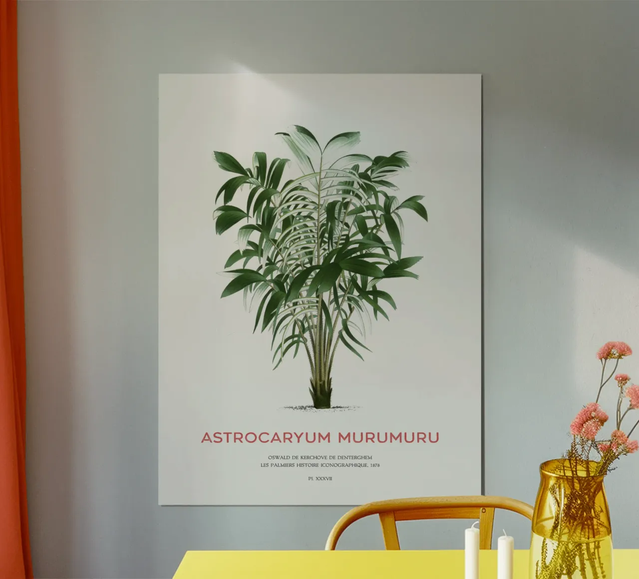 Murumuru-Palme oder Astrocaryum murumuru Hahnemühle von Vintagrafica