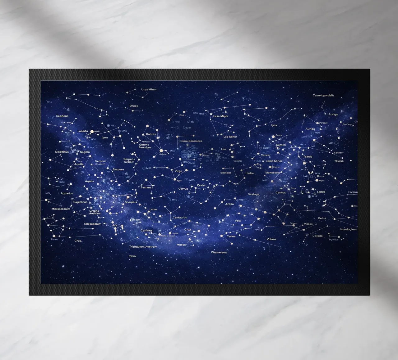 Deep Blue Constellation Map zerbino da Ninaittwaa