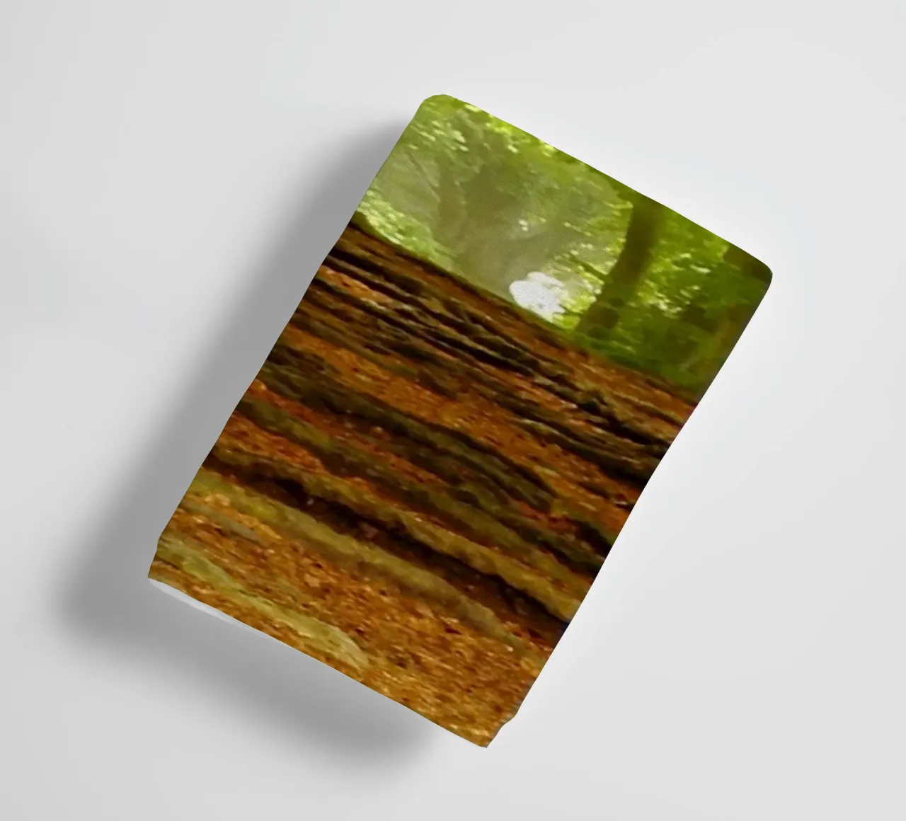 Path in the forest in summer sunshine towel by Something for you