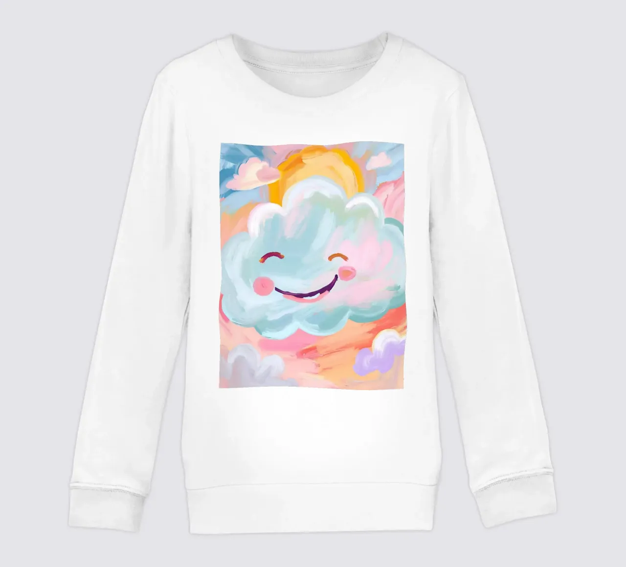 Lächelnde Wolke felpa bambino da Ohkimiko