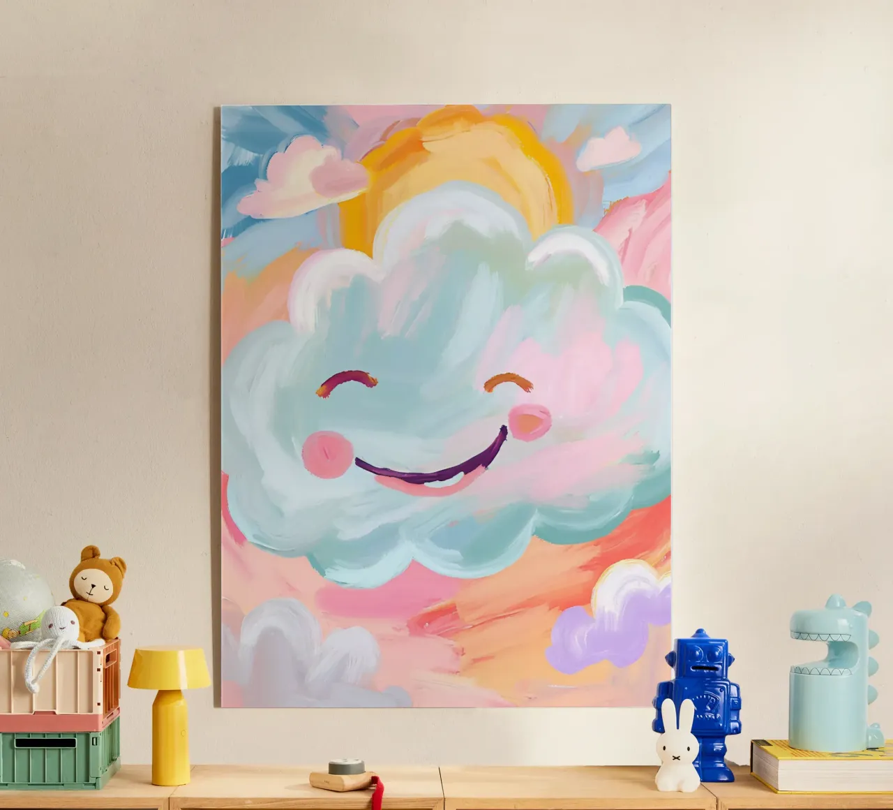 Lächelnde Wolke plexiglass da Ohkimiko