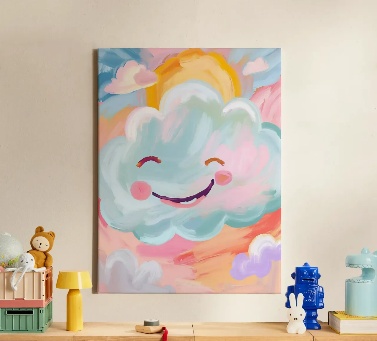 Lächelnde Wolke tela da Ohkimiko