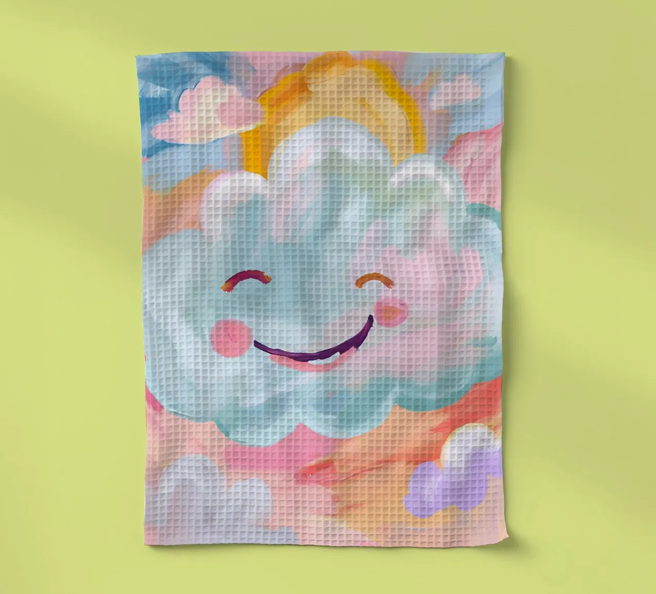 Lächelnde Wolke canovaccio da cucina da Ohkimiko