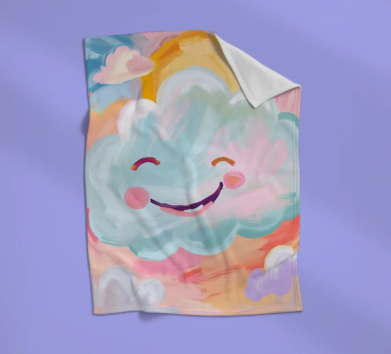 Lächelnde Wolke coperta in pile da Ohkimiko