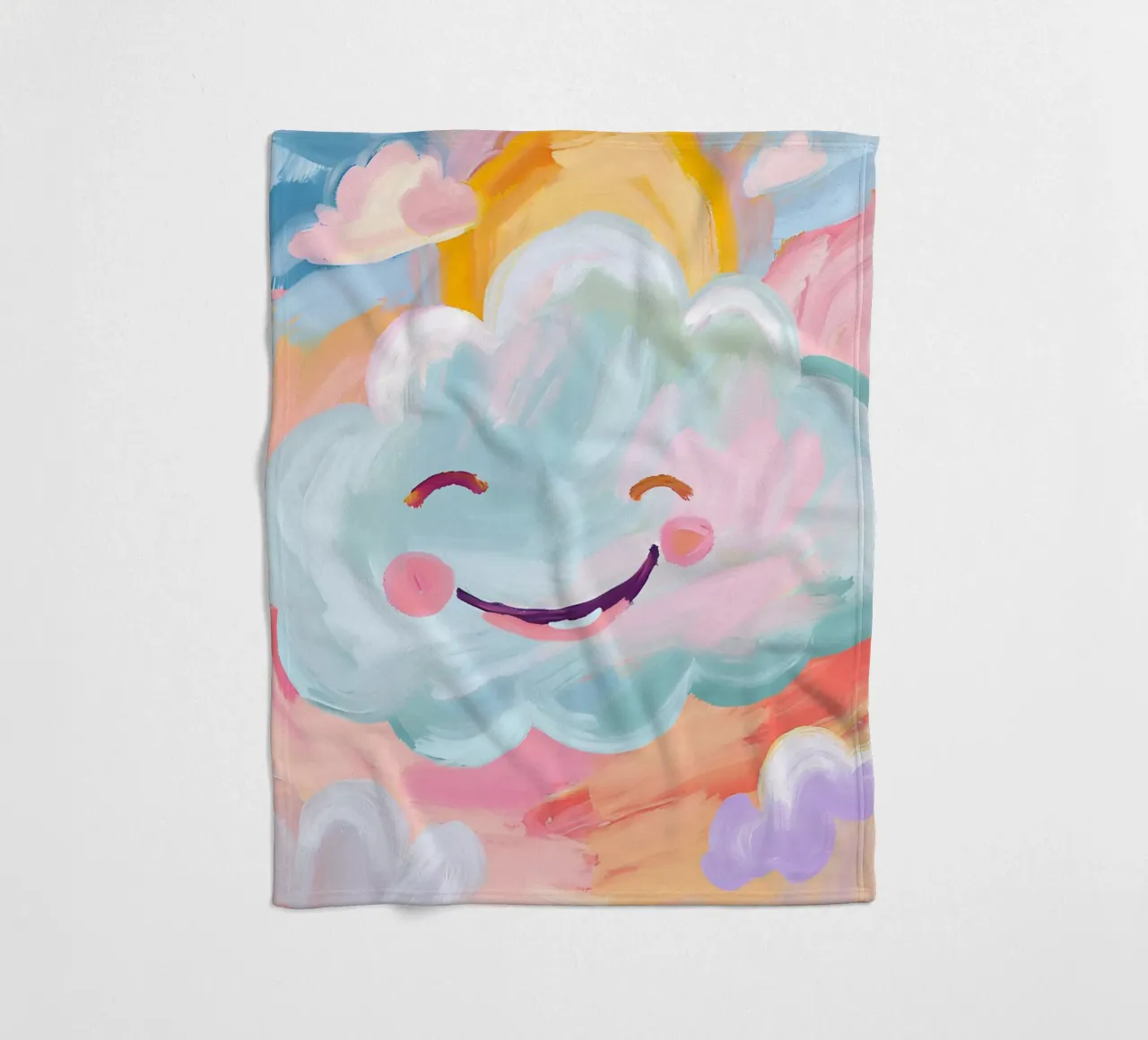 Lächelnde Wolke coperta in pile da Ohkimiko