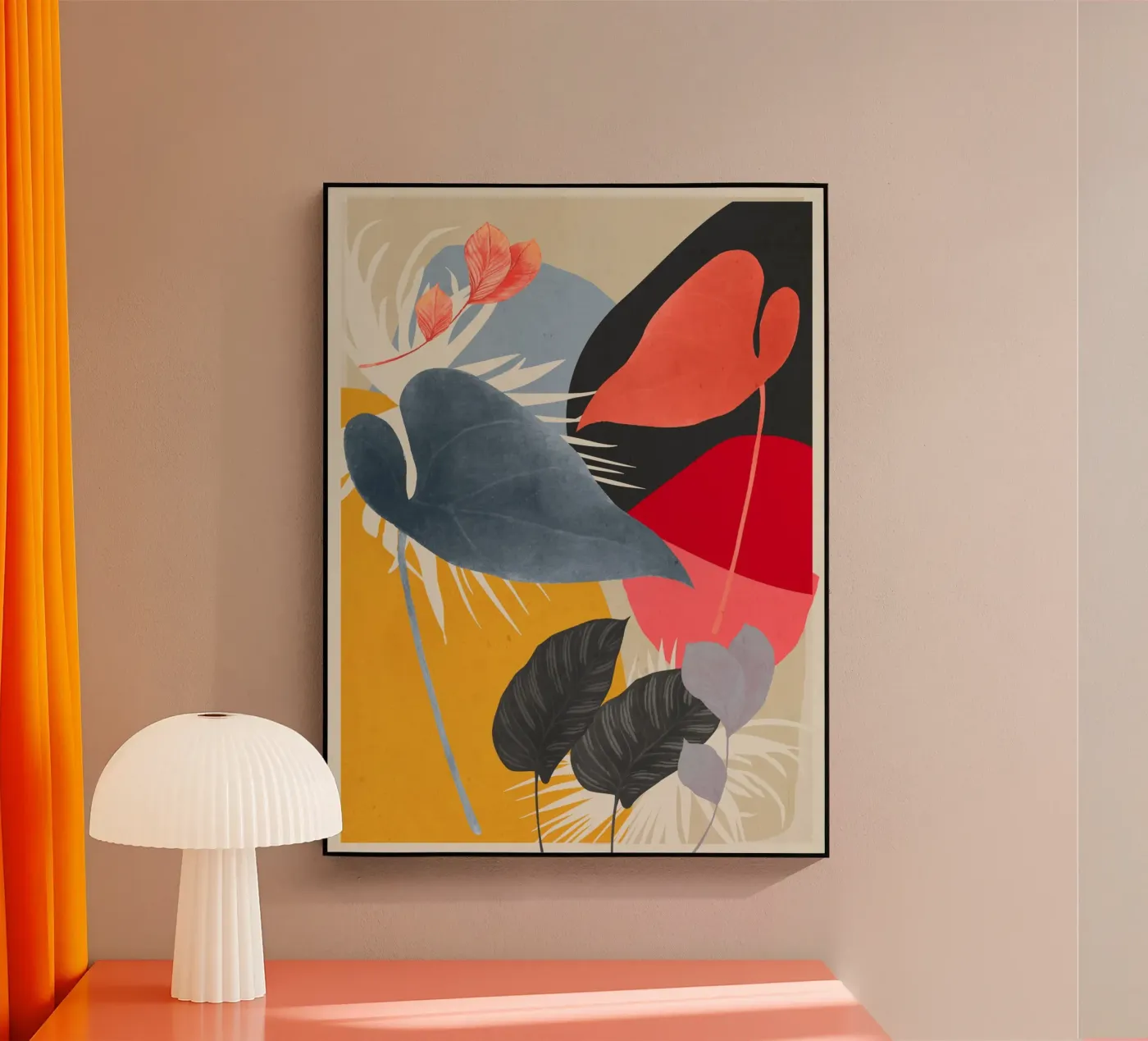 Foglie colorate plexiglass da ThingDesign