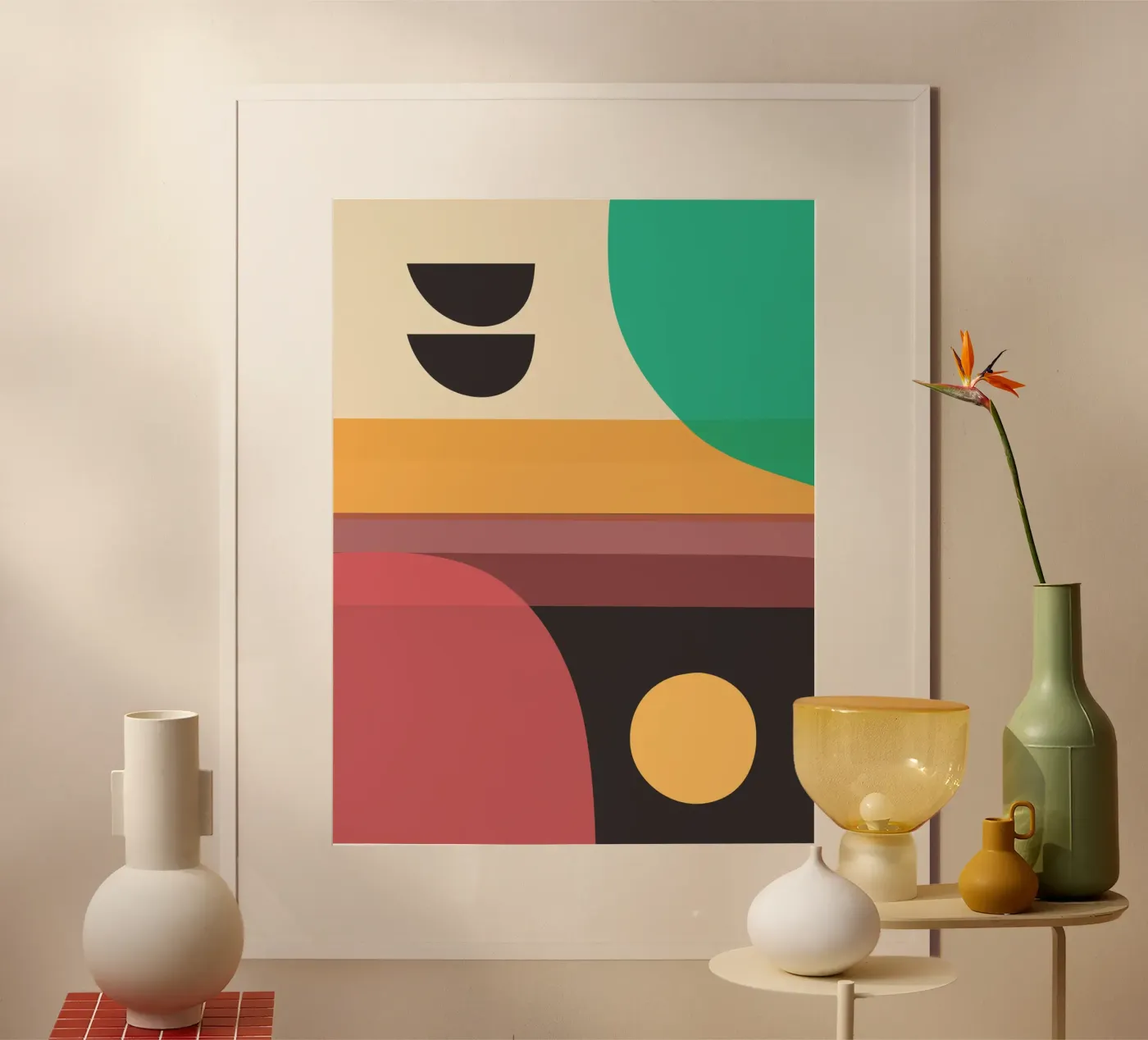 Forme a colori poster da ThingDesign