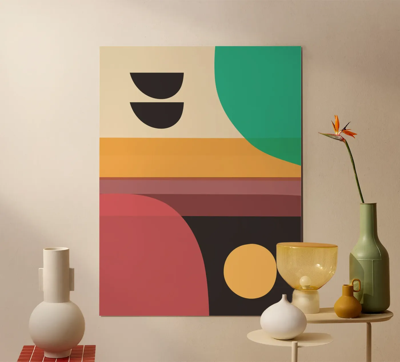 Forme a colori poster da ThingDesign