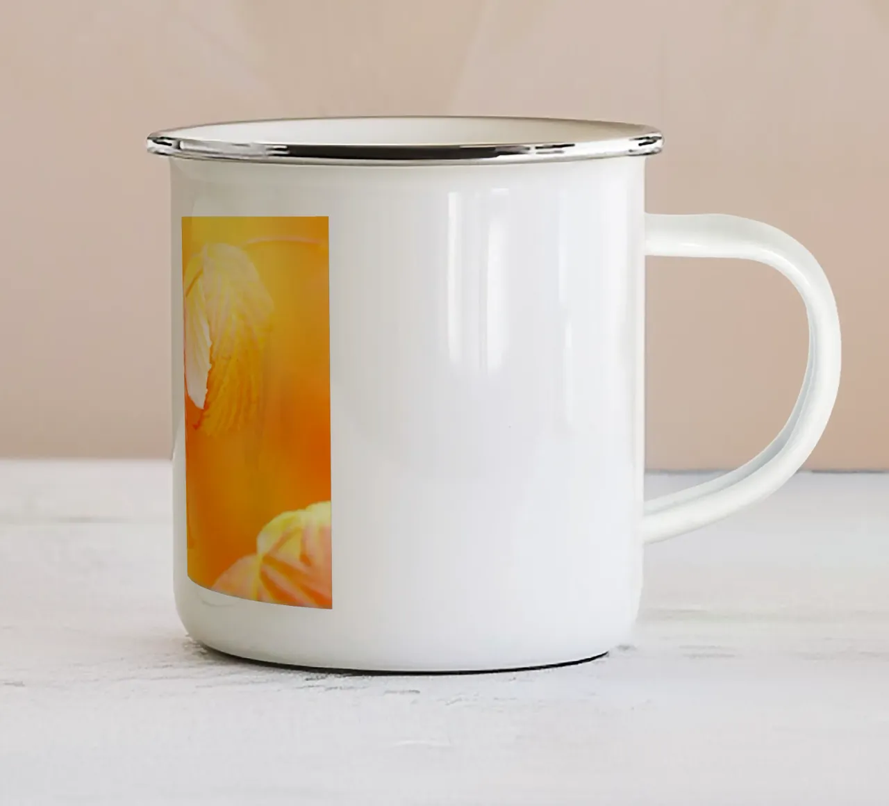 Foglie di un albero in autunno tazza in smalto da Something for you