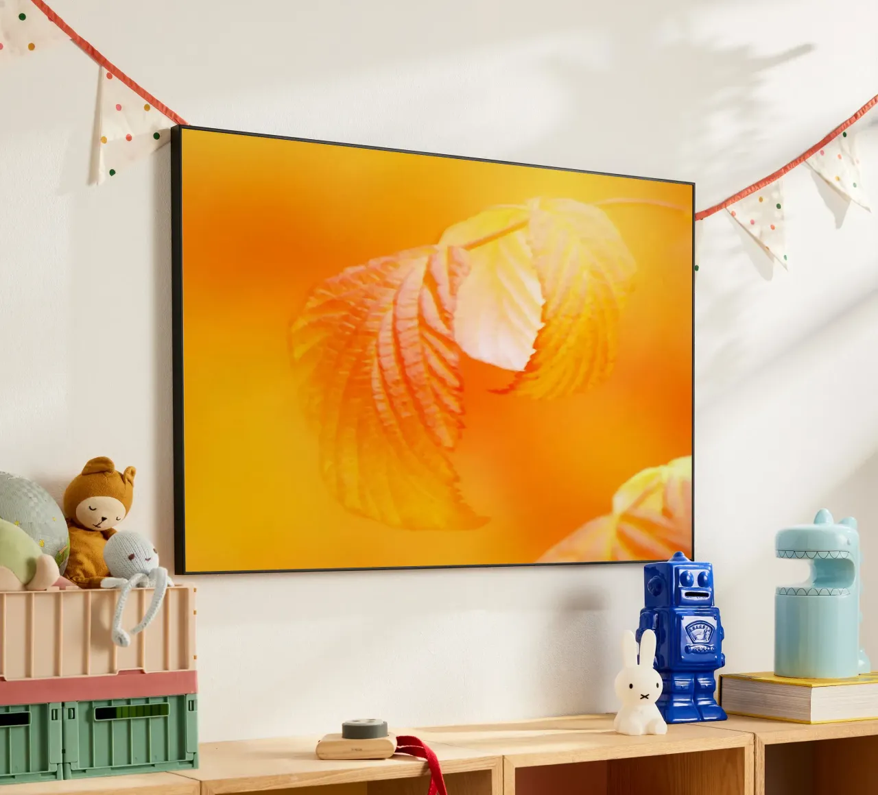 Foglie di un albero in autunno alluminio dibond da Something for you